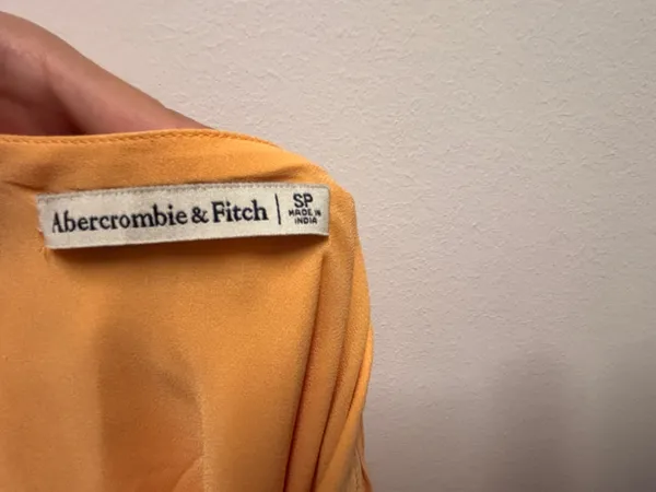 Abercrombie Orange Dress Mini - Image 3