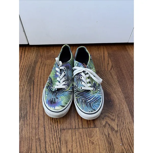 Vans Camden Multicolor Palm Low-Top Sneakers Size 8 - Image 2