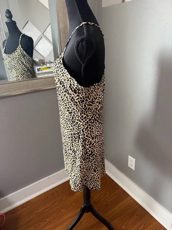 Outdoor Voices The Exercise Dress Cheetah print athletic dress medium. - Image 4