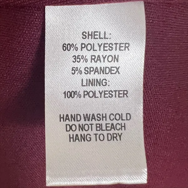 Lulus Favorite Tune Faux Wrap Sweater Dress in Burgundy Size Medium - Image 7
