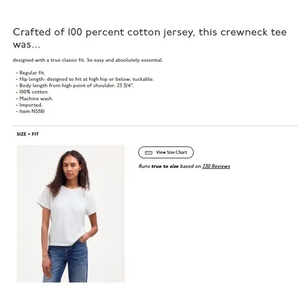Madewell Top Womens 2XS White‎ Crewneck T Shirt Cotton Jersey Tee Basic NS581 - Image 3