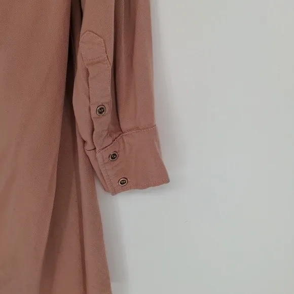 Lulus Best of All Pink‎ Long Sleeve Lace Up Dress Size Medium - Image 15