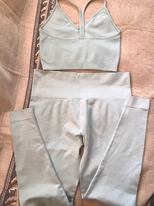 Set Active & OUAI Leggings And Matching Bra - Image 3
