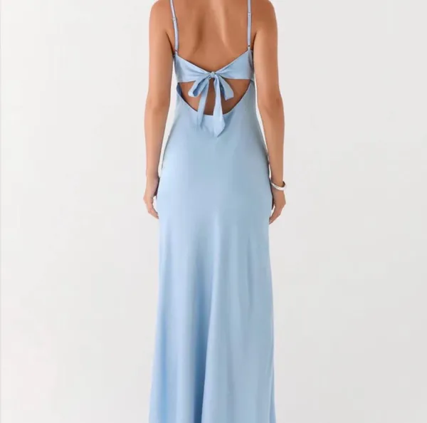 Peppermayo Blue Maxi Dress - Image 2