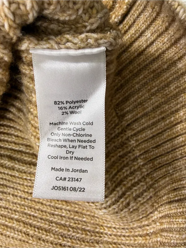 Talbots Wool Blend V-Neck Button Cardigan Sweater - Image 6