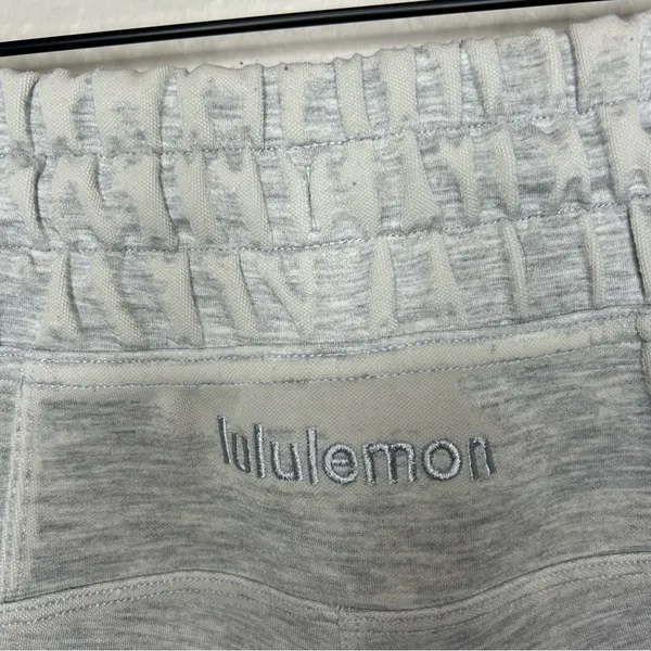 Lululemon Soft Ambitions High Rise Short 4" Heathered Core Ultra Light Grey 8 - Image 7