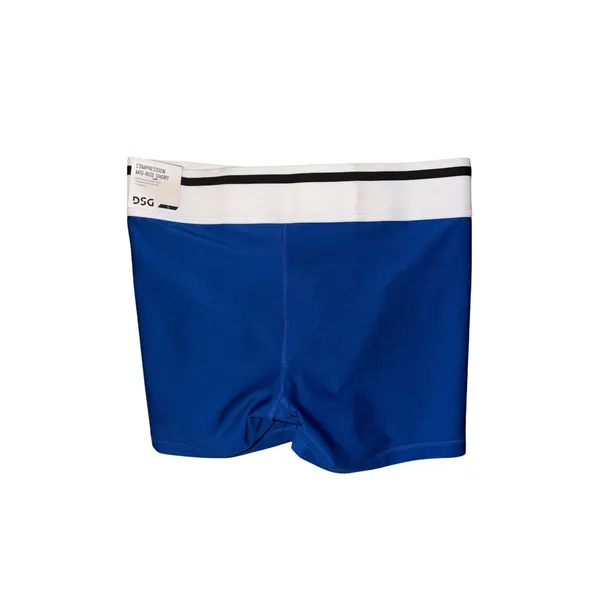 DSG Womens 3" Core Compression Shorts Royal Blue White Mid-Rise Small DAW15604N - Image 3
