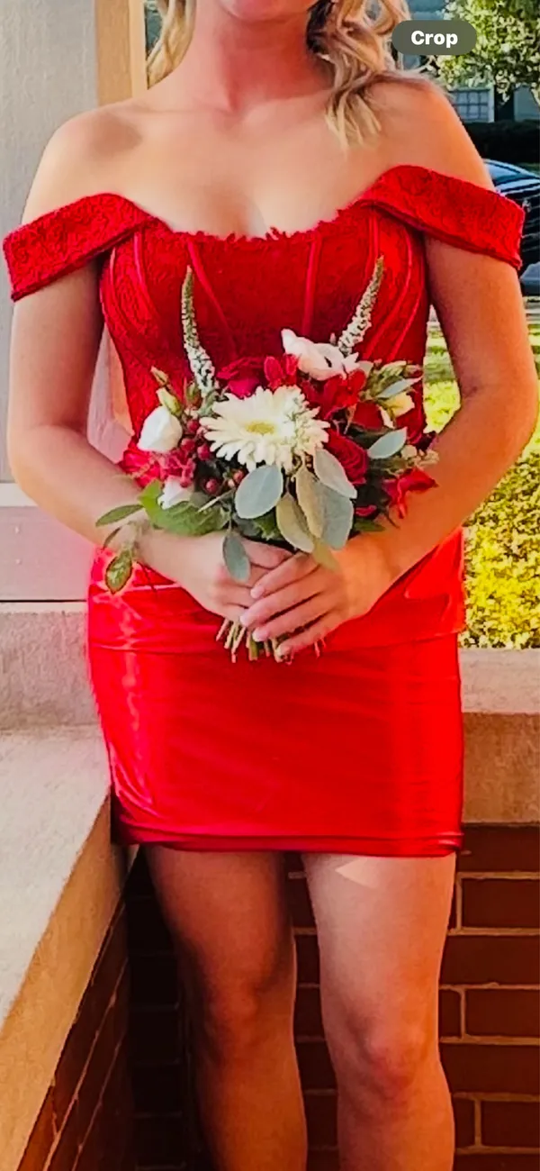Sherri Hill Homecoming Red - Image 2