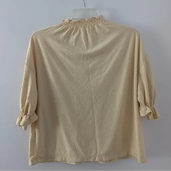 Madewell Clipdot Ruffle Top - Image 5