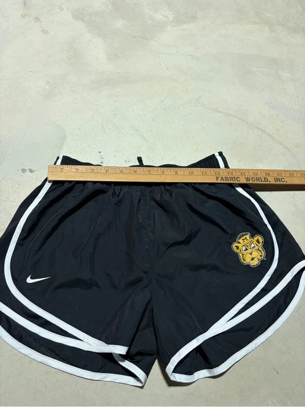 Nike Women’s Black Athletic Shorts Missouri mizzou medium - Image 9