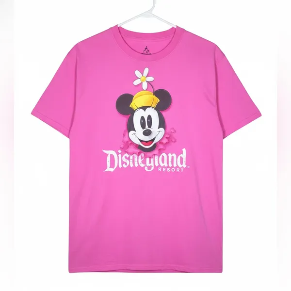 WALT DISNEY RESORT Women’s Minnie Mouse Disney Drop Shoulder Graphic Tee - Image 2