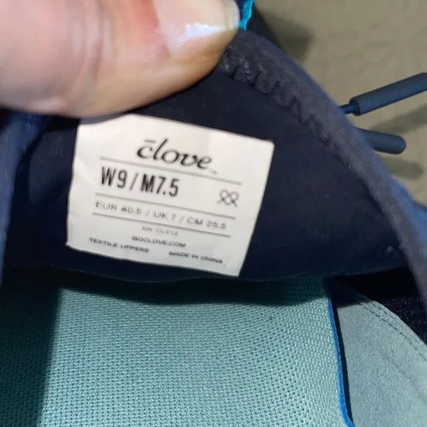 Clove Classic Healthcare Shoes Unisex Mens 7.5 Women’s 9 Aqua Blue - Image 10