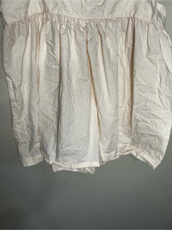 Piyama‎ Suzie Peach Cotton Babydoll Pajama Top Soft Sleepwear Lounge Tank - Image 4