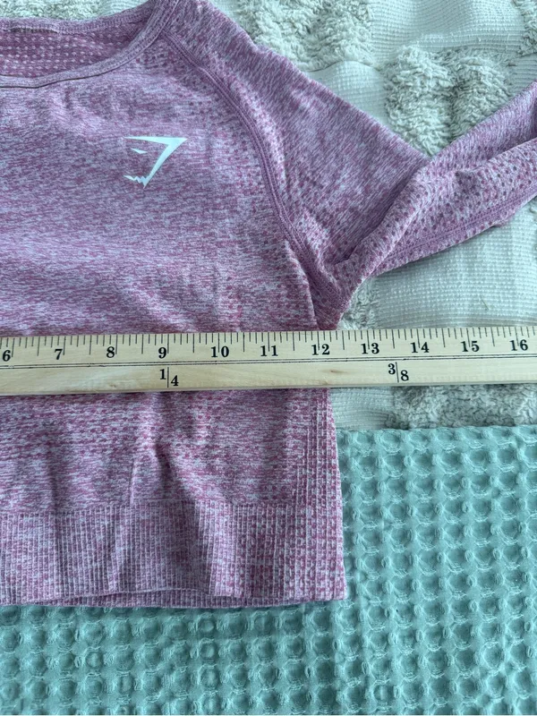 Gymshark Vital Seamless 2.0 long-sleeve crop - Image 2