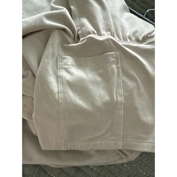 Old Navy Beige CloudComfy Extra High-Rise Crossover Waist Skort Small - Image 7