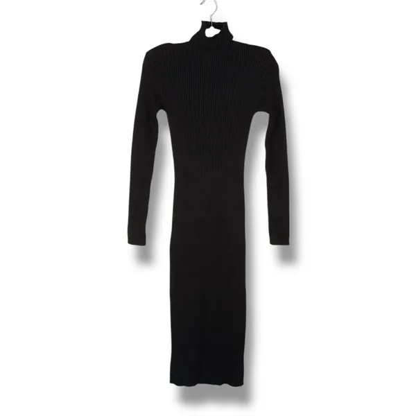 Astr the label Gwendolyn Funnel Neck Long Sleeve Sweater‎ Dress - Image 2