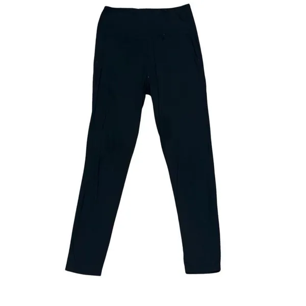 MOREFEEL‎ Small/Medium Black High Waist Tummy Control Yoga Pants Pockets Active - Image 2