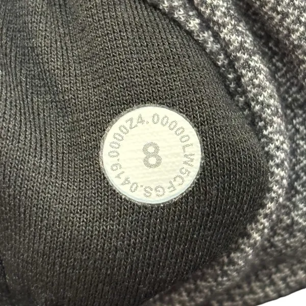 Lululemon Align Pant II 25" Mini Herringbone Heathered Black White / Black Sz 8 - Image 8