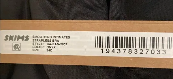 SKIMS Smoothing Intimates Strapless Bra NWT 34C - Image 4