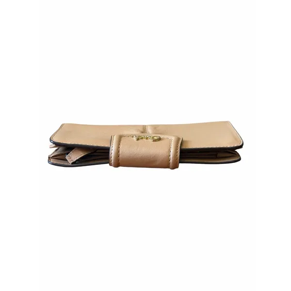 Coach Ashley Slim Envelope Wallet Camel Tan Leather Organizer Wallet - Image 5