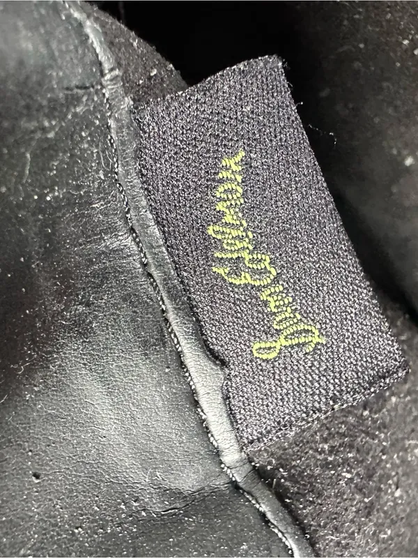 Sam Edelman Penny Riding Boot Black Leather Round Toe Zipper Equestrian - Image 2