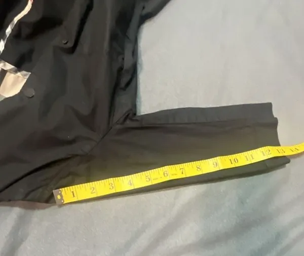 Burberry Lightweight Rain Jacket Trench Coat Black for kids - Image 14