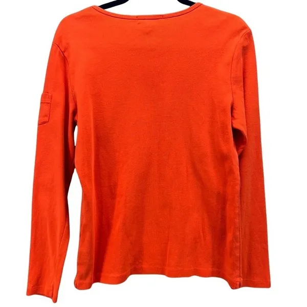 Lauren Ralph Lauren Shirt Orange‎ L - Image 2