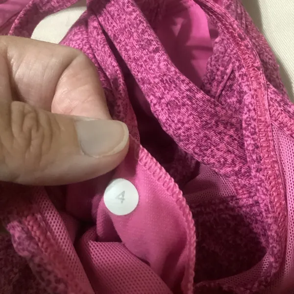 Lululemon Get Down Bra size 4 Rio Mist Pink Paradise Red Grape / Pink Paradise - Image 9