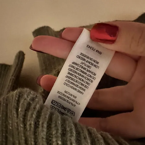 Knit Hoodie Sz M - Image 5