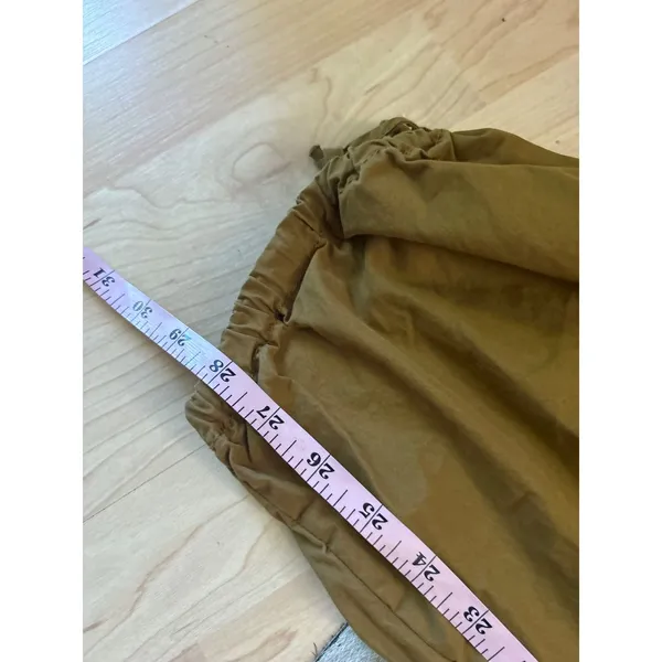 PILCRO ANTHROPOLOGIE Pull-On Parachute Cargo Pants Green‎ Size Small - Image 7