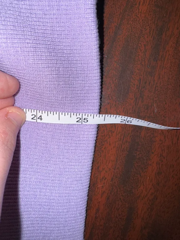 Strangers Only Purple Sweatshirt Size Medium - Image 6