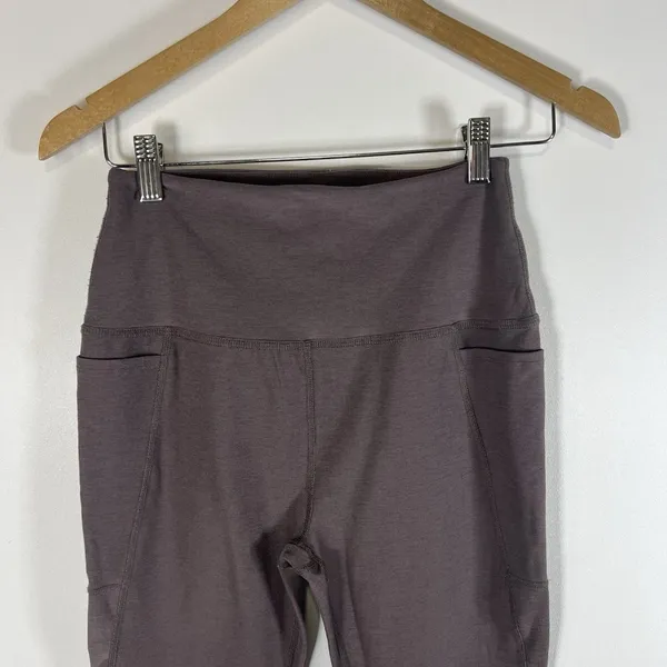 Beyond Yoga Leggings Women Large‎ Spacedye Out Of Pocket Yoga Purple - Image 2