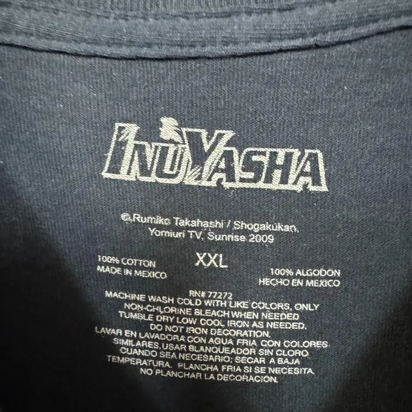 Inuyasha Sesshomaru Anime T-shirt size 2xl - Image 4