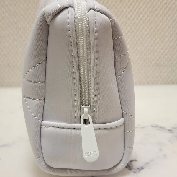 Dior Cosmetic Makeup Pouch Bag with White Zipper New No Tag - Image 2