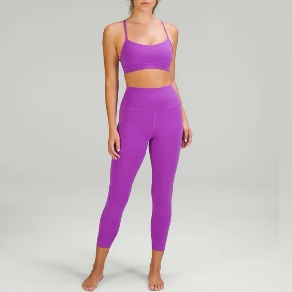 Lululemon Align Pant Purple High Rise Athletic Leggings Women’s Size 6 - Image 3
