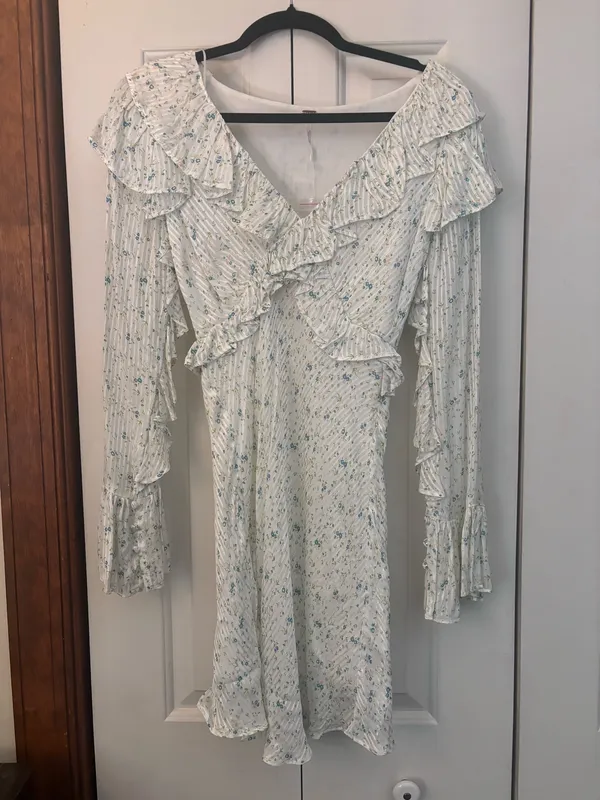 Free People Sweetest Thing Long Sleeve Mini Dress - Image 6