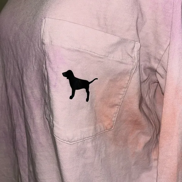 5/$30 🎈Pink Victorias Secret medium tie dye long sleeved tee - Image 2