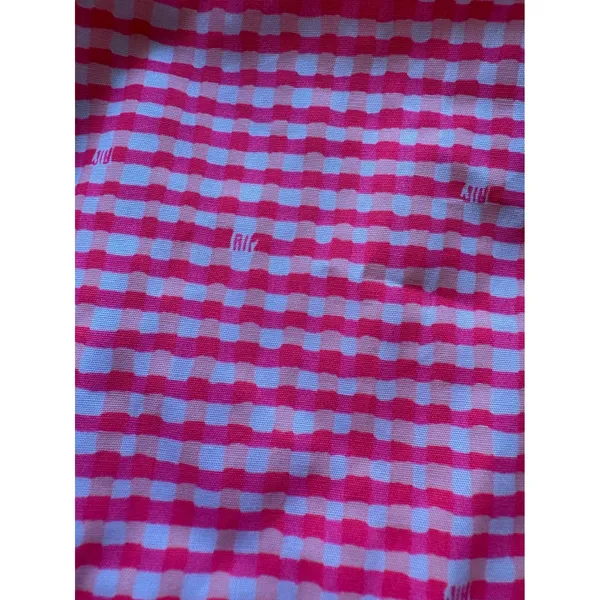 Lilly Pulitzer Pink Gingham Strapless Peplum‎ Mini Dress Size 0 Cotton Preppy - Image 5