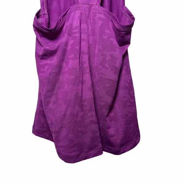 Lululemon Womens Run For Days Tank Top Size 4 Regal Plum Purple Mesh Athleisure - Image 12