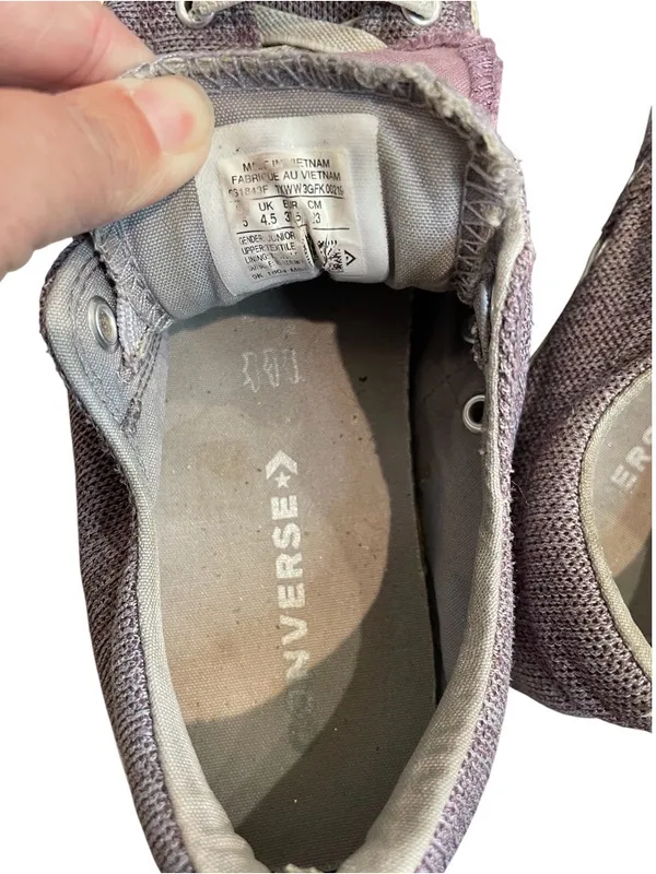 Converse Chuck Taylor All Star Maddie Sneakers Dusty Purple Mauve Violet - Image 6