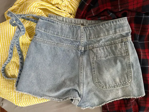 Free People We The Free Denim Skort - Image 6