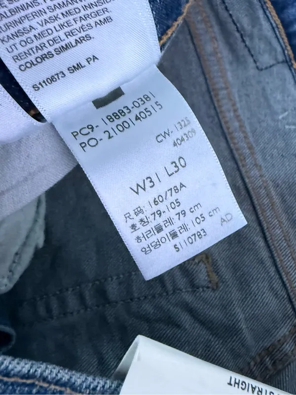 Levi’s 724 High Rise Straight Jeans Size 31 NWT Medium Wash - Image 5