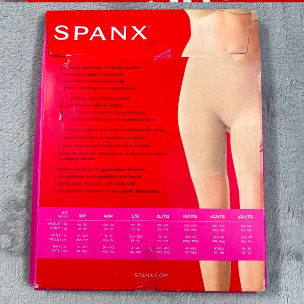 Spanx‎ sculpt Seamless Power Mid-Thigh Short Core Shapewear Lightweight XL - Image 5