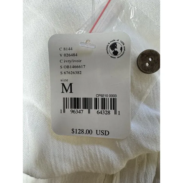 Free People A Little Extra‎ Endless Summer Halter Maxi Dress Ivory Size Medium - Image 13