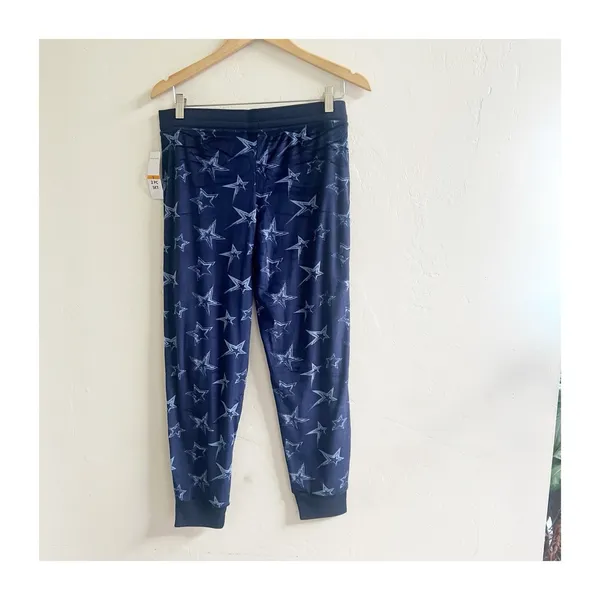Felina Women's Luxe Velour 2-Piece Jogger Pajama Set variety Blue Stars NWT Sm - Image 10