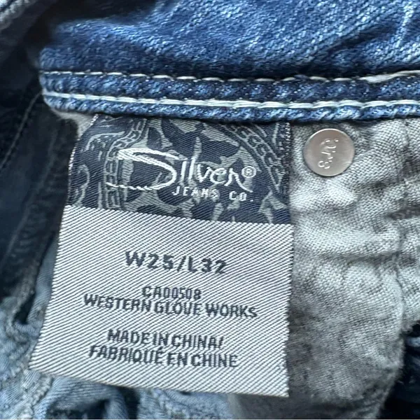 Silver Jeans Suki Jeans Size‎ 25 - Image 9