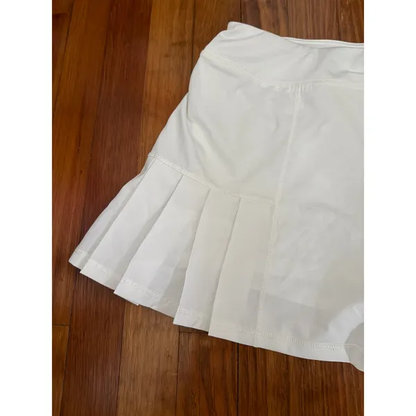HEAD Womens Dri-Motion Pleated Tennis Skort‎ Stark White Large - Image 7