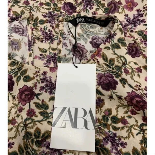 NEW Zara floral mini dress BLOGGERS FAVORITE!!! - Image 6