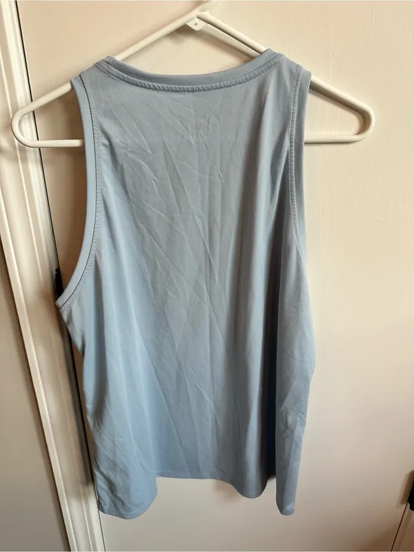 Nike Women’s Light Blue Athletic Dri-FIT Tank Top - Image 3