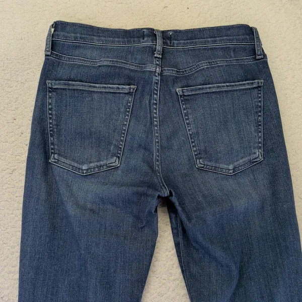 AGOLDE Sophie High Rise Skinny Jeans Dark Wash Raw‎ Hem A018-3005 Womens 27 - Image 8